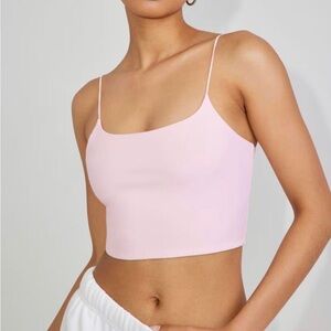 Garage Light Pink Spaghetti Strap Top